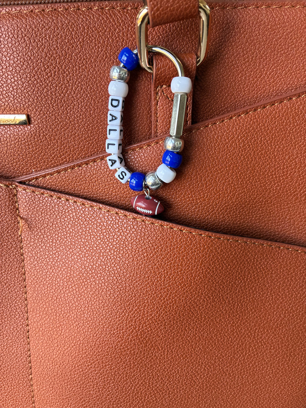Football Bag Charm