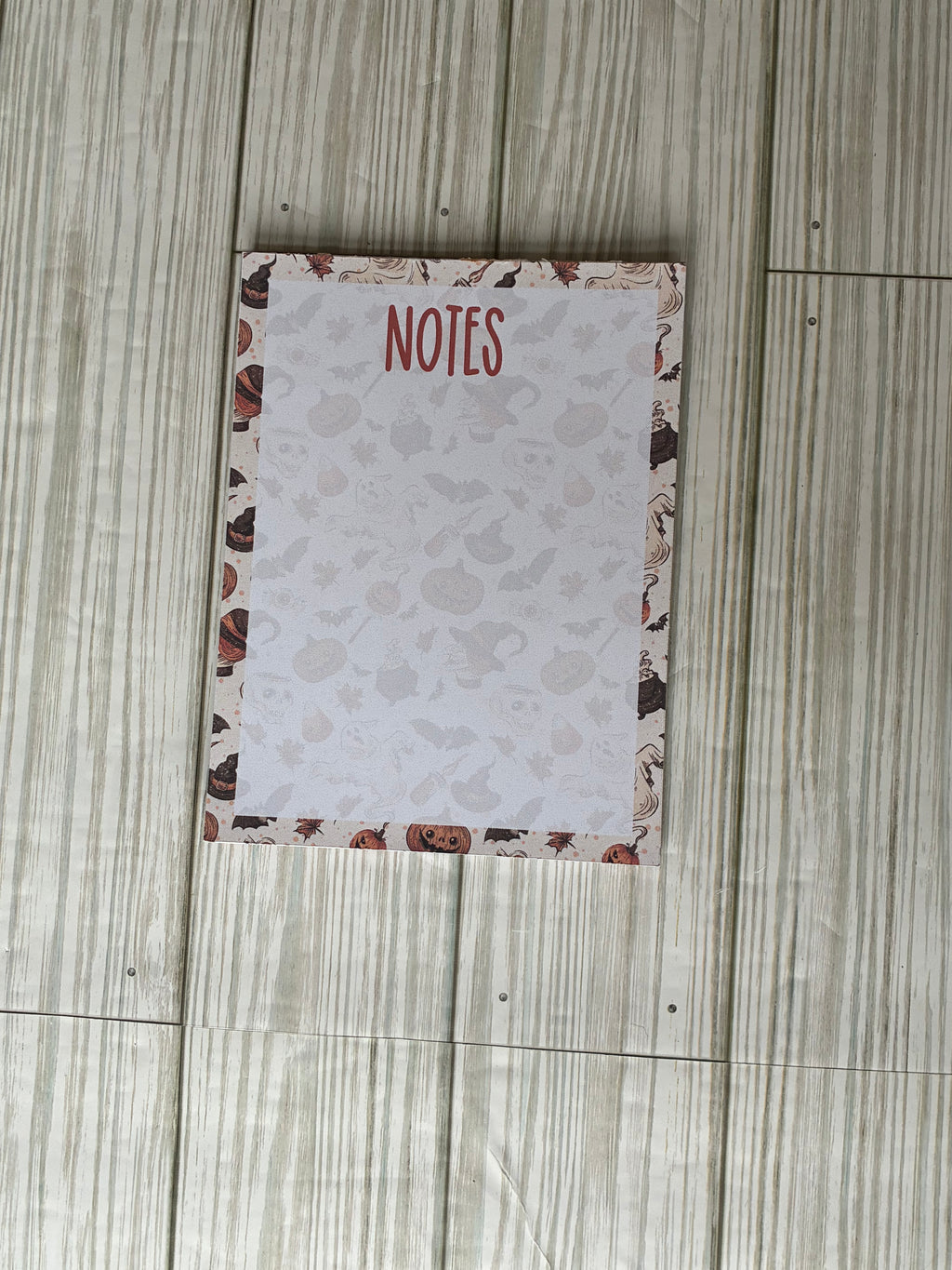 Jack o Lantern Notepad