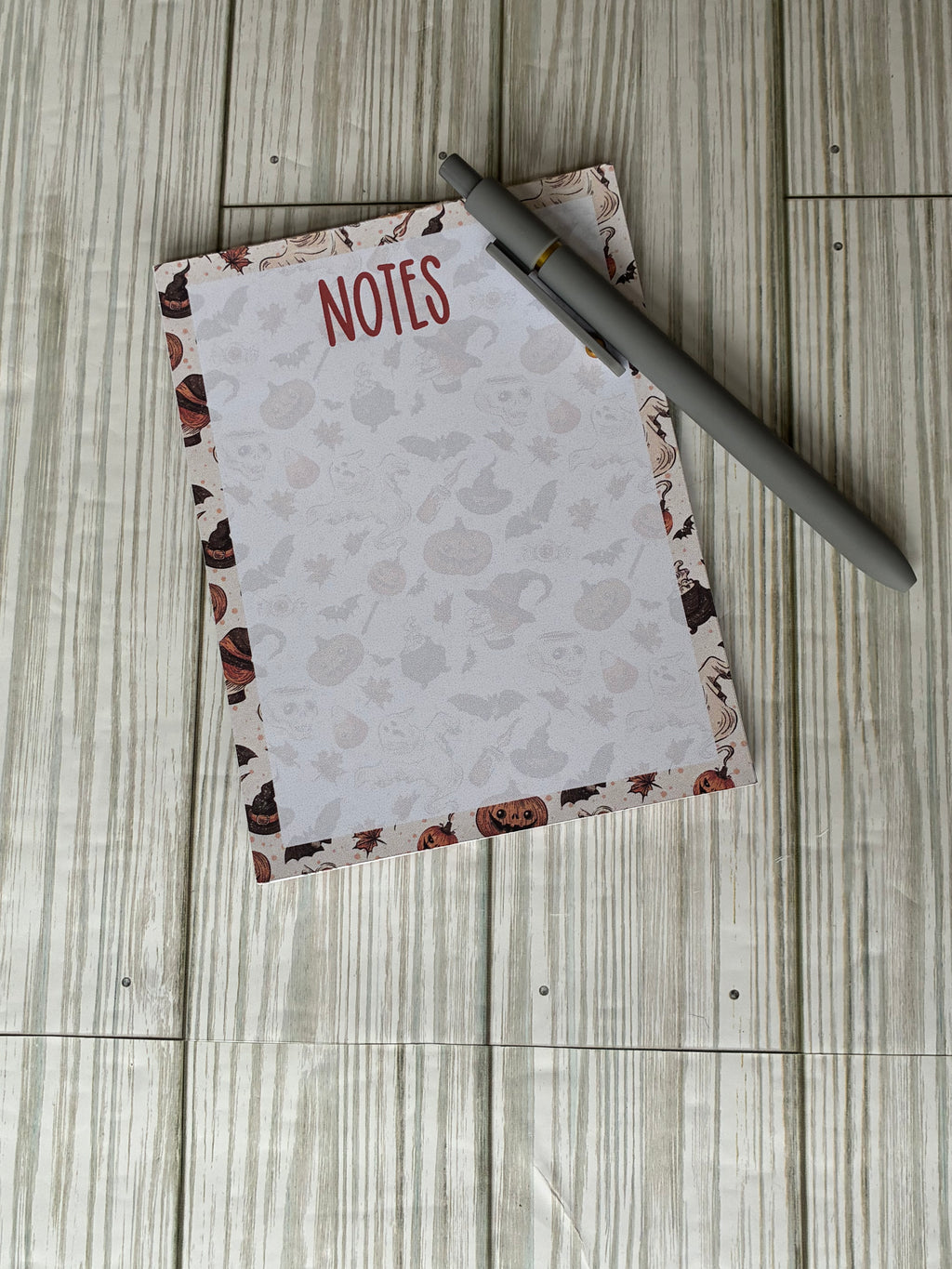 Jack o Lantern Notepad