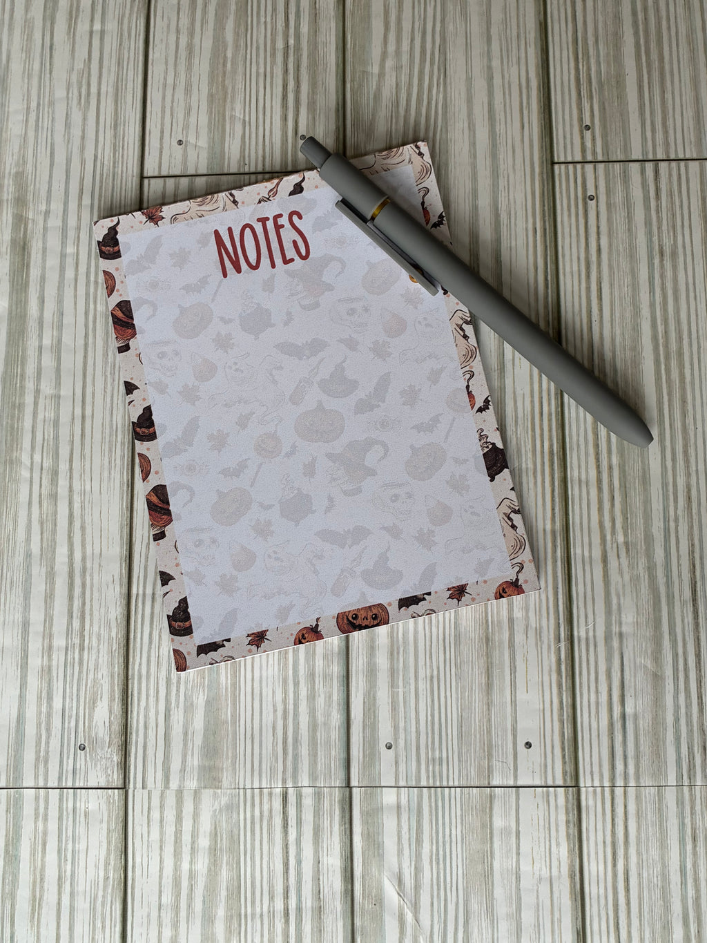 Jack o Lantern Notepad
